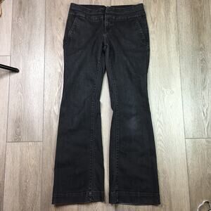 Banana Republic Trouser Jean Black Size 28 / 6 Limited Edition